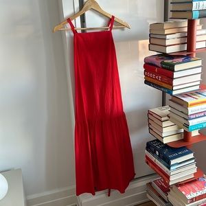 Everlane Red Strappy Dress